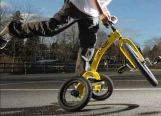New Dynacraft Yellow Cyco Cycle 20 inch Trick Psycho Bike Unicycle