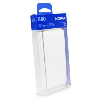 Genuine Nokia Lumia 800 Carrying Case White CP 572WH