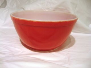 Pyrex Bowls Primary Colors Glossy Yellow Blue Red Green 401 404
