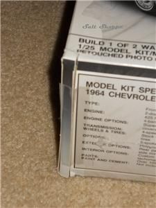 AMT Ertl 1964 Chevrolet Impala SS Hardtop Chevy Super Sport 2 in 1