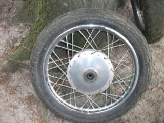 1980 Kawasaki KZ440 KZ 440 Front Wheel Rim Tire