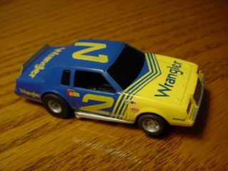 RARE 2 Earnhardt Wrangler GM NASCAR Stocker Tyco Mattel HO Slot Car