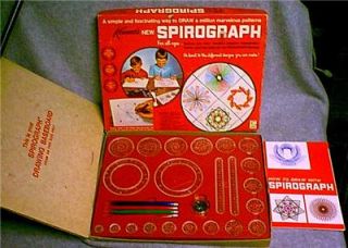 1967 Original Kenner Spirograph 401 Complete Disc Set