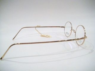 Kame Mannen Titanium Round Lennon Eyeglasses Spectacles Frames Mens
