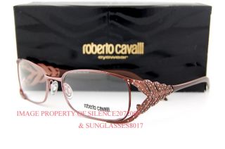 New Roberto Cavalli Eyeglasses Frames 477 074 Burgundy