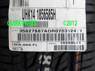 Hankook Optimo H418 P185 65R14 85H Tire Kia Rio Sephia Spectra Genuine