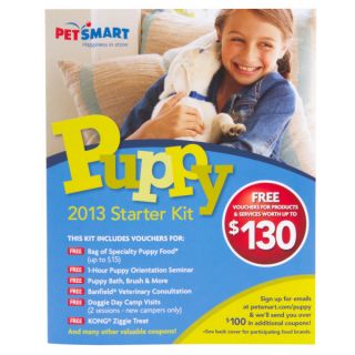 PetSmart® Puppy 2013 Starter Kit   New Puppy Center   Dog