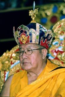 Mugsang Kuchen Rinpoche Photo of His Holiness Penor Rinpoche with