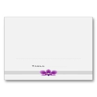 Folded Name Place Cards Template