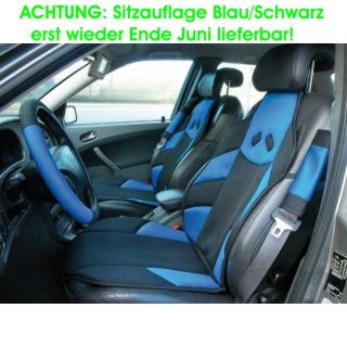 Sitzauflage Blau Schwarz Lenkradhülle VW Caddy Life