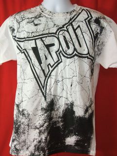 TapouT Fall of Icarus Authentic White T shirt UFC NEW