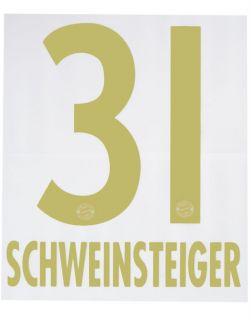 München Home Trikot Flock Bastian Schweinsteiger 2011 / 2012