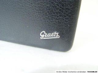 GRAETZ Grazia 1131 UKW Transistor Radio mit Kette Taschensuper an