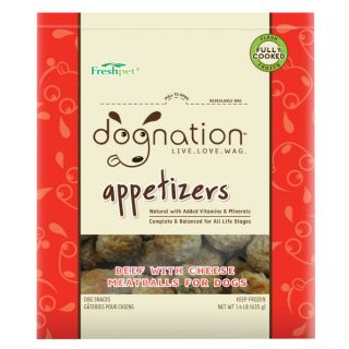 Freshpet dognation™ Beef with Cheese Meatballs    Sale   Dog