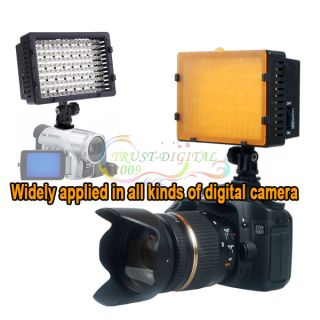 Camera CN 160 Pro LED Light Video Hotshoe Mount F Canon EOS SLR 5DII