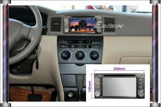 ES916EN 6.2 HD CAR DVD USB SD PLAYER GPS TV IPOD TOYOTA COROLLA CROWN