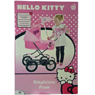 HELLO KITTY KITTYLICIOUS Kinderwagen Spielzeug Puppe Kinder Wagen