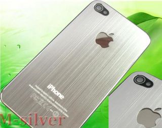 Metal Case housing fit iPhone 4 G/4G Mirror Silver/M