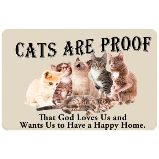 Bungalow Printed Cats are ProofPet Mat   Gifts for Cat Lovers   Cat