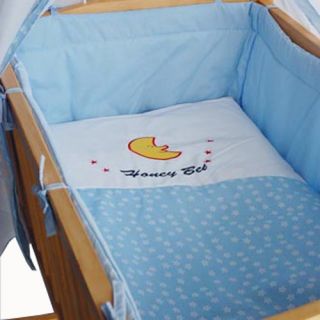 Baby Cradle Swing Crib Baby Bed with Bedding Set Mattress Drape All