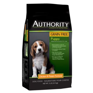 Authority Grain Free Chicken & Potato Formula Puppy Food   Dry Food   Food