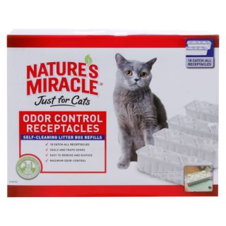 Nature's Miracle 3 in 1 Odor Control Receptacle Pack   Sale   Cat