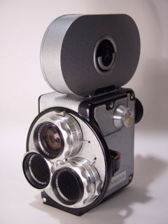 16 mm movie camera PENTAFLEX 16 Kit. Heavy leather case