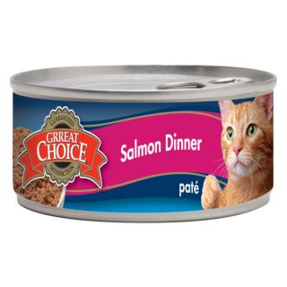 Grreat Choice Salmon Dinner Cat Food   Sale   Cat