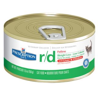 Hill's Prescription Diet r/d™ Feline Weight Loss   Low Calorie with Liver & Chicken Cat Food   Canned Food   Food