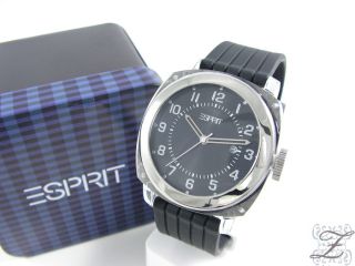 ESPRIT Esprit Black Cube Sportliche Herrenuhr ES900631002 Herren Uhr