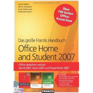 Office Home and Student 2007 (Handbuch inkl. CD ROM): Saskia Gießen