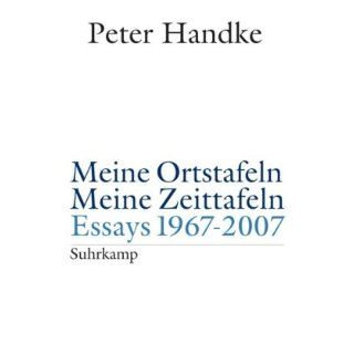  1967   2007 Essays 1967   2007 Peter Handke Bücher