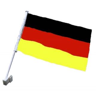 Deutschland Fahne Autoflagge WM 45x30cm Auto Halterung