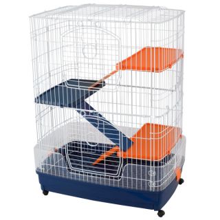 Ferret Cages  Prevue Pet 4 Story Ferret Cage on Rolling Base
