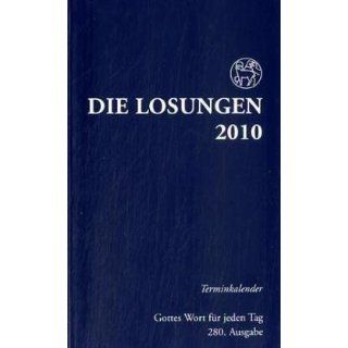 Losungen Deutschland 2010 Terminkalender mit Losungen 2010 