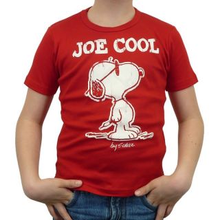 Logoshirt   The Peanuts Joe Cool Kinder T Shirt, red
