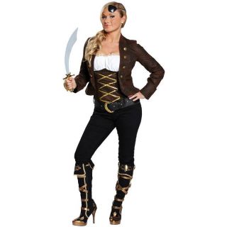 Kostüm Pirat Piratin Piratenstiefel Stiefel High Heels 34 58