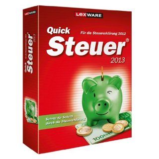 QuickSteuer 2013 (für Steuerjahr 2012) Software