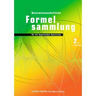 Fassung Abiturprüfung 2014. Formelsammlung Bücher