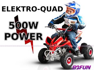 500W ECO Quad für Kinder ohne Benzin Elektro atv 500Wat