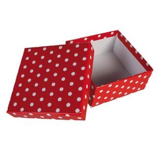 Geschenkschachtel Set RED DOTS   8 Schachteln Küche