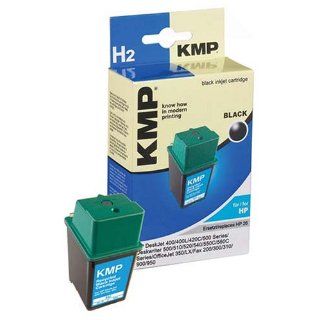 KMP H2 Tintenpatrone (ersetzt 51626A) black Bürobedarf