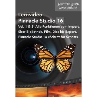 Pinnacle Studio 16 Lernvideo Vol. 1 und 2 Alle Funktionen Schritt für
