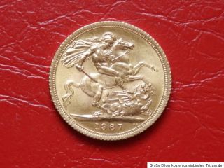 GB 1 Sovereign Elisabeth II. 1967   7,988 g Gold 