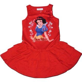 Disney SCHNEEWITTCHEN Kleid Stufenkleid rot Gr. 122/128 NEU 