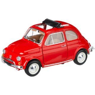 12035R   Fiat 500L Sunroof (1968), rot, 118 Spielzeug