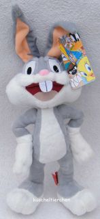 Kuscheltier Plüschtier Plüsch Plüschfigur Hase Bugs Bunny 49 cm Neu