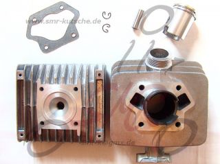 Zylinder Zylinderkopf Tuning 60ccm für Simson S51, SR50, KR51/2