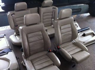 AUDI S6 C4 Lederausstattung Recaro Sitze Carbon S4 A6 beige Avant
