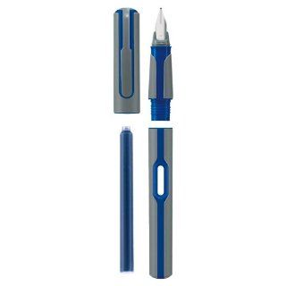 Pelikan 950048 Füllhalter Style, M, anthrazit/blau, Faltschachtel mit
